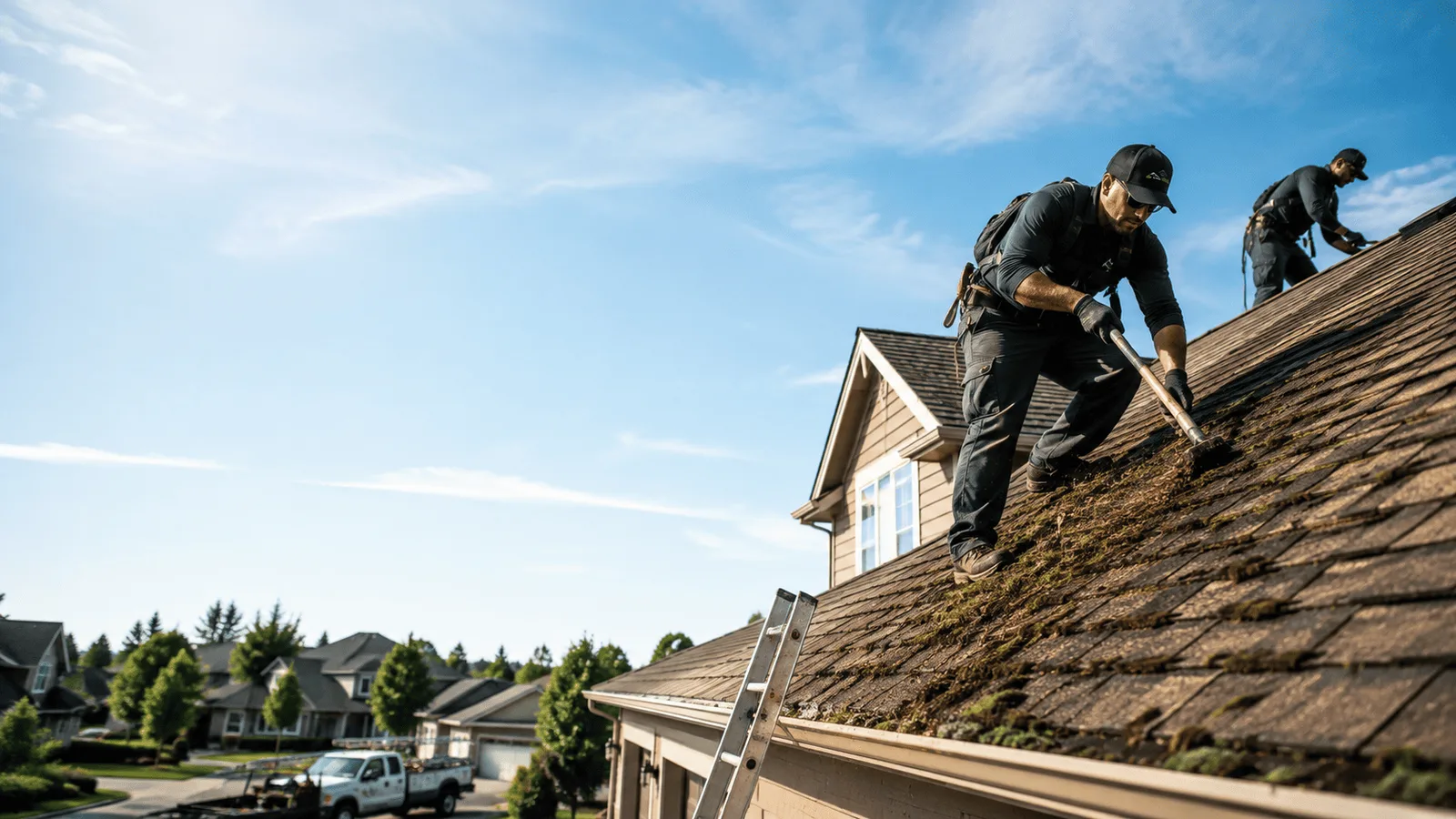 Roof Moss Removal in West Point, VA near me